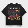Retro City Racer, Tricou Oversize Barbati (Unisex)