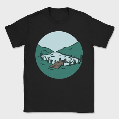 Nature Scenery, Tricou Barbati (Unisex)