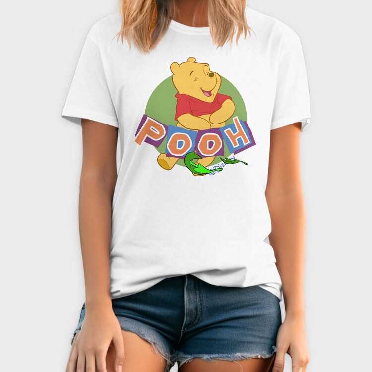 Cartoon Retro Winnie the Pooh 2, Tricou Barbati (Unisex)