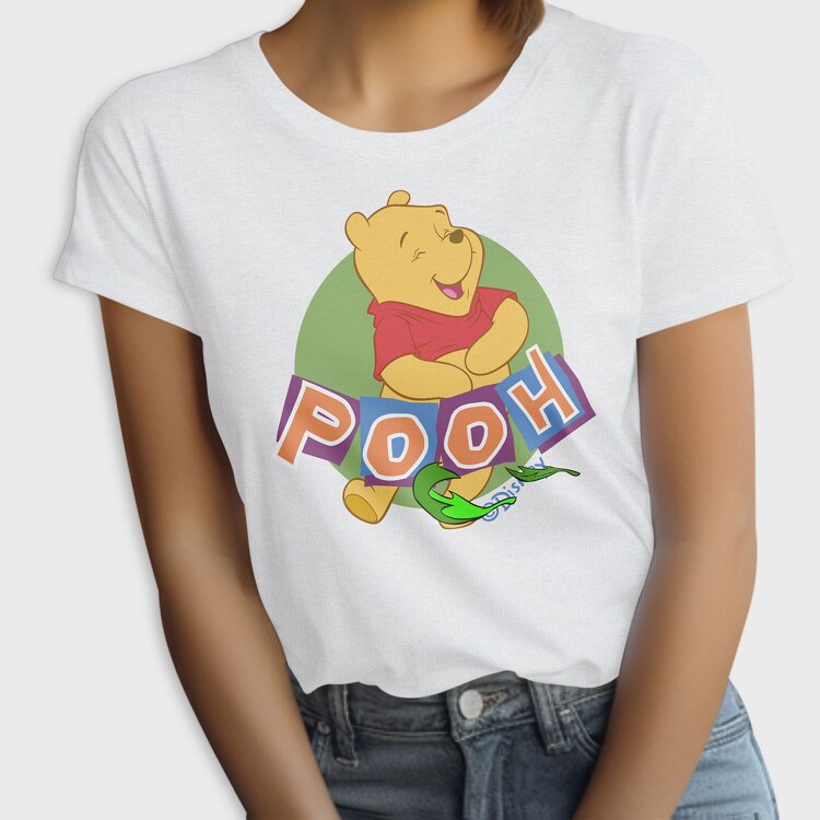 Cartoon Retro Winnie the Pooh 2, Tricou Femei