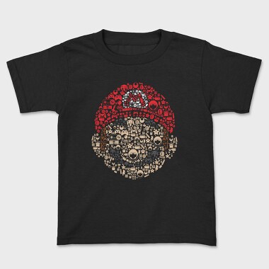Mario Heart Icons, Tricou Copii