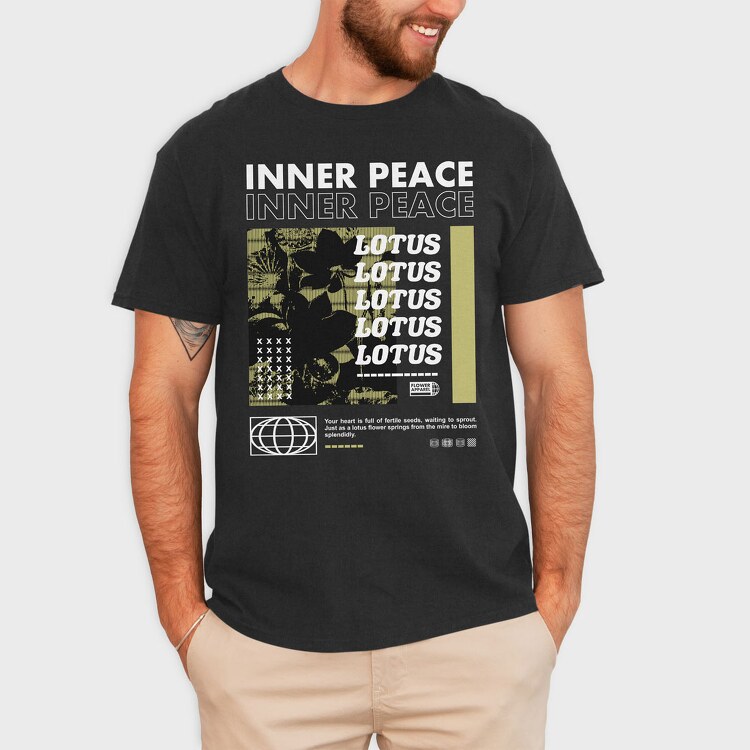 Inner Peace 2, Tricou Barbati (Unisex)