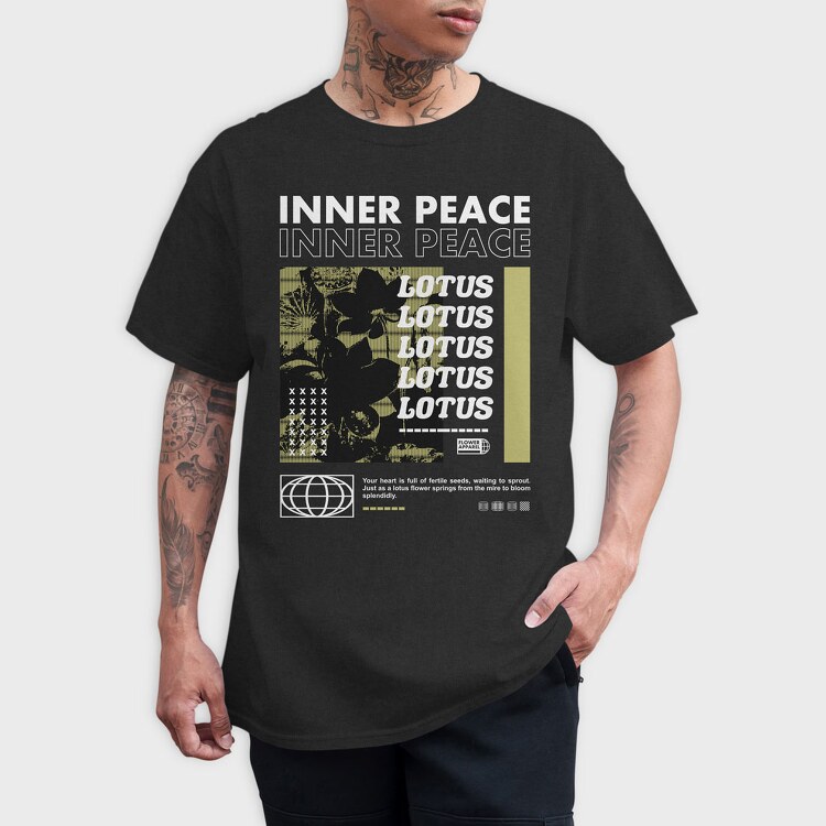 Inner Peace 2, Tricou Barbati (Unisex)