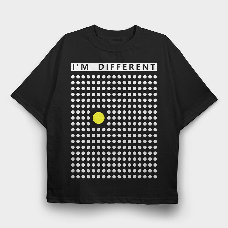 Sunny Circle, Tricou Oversize Barbati (Unisex)