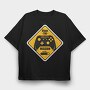 Start The Mission, Tricou Oversize Barbati (Unisex)