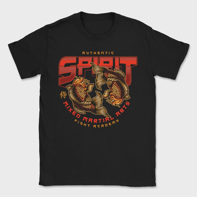 Spirit Koi Martial Arts, Tricou Barbati (Unisex)