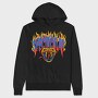 Spectacular Fire Snake, Hanorac Oversize Barbati (Unisex)
