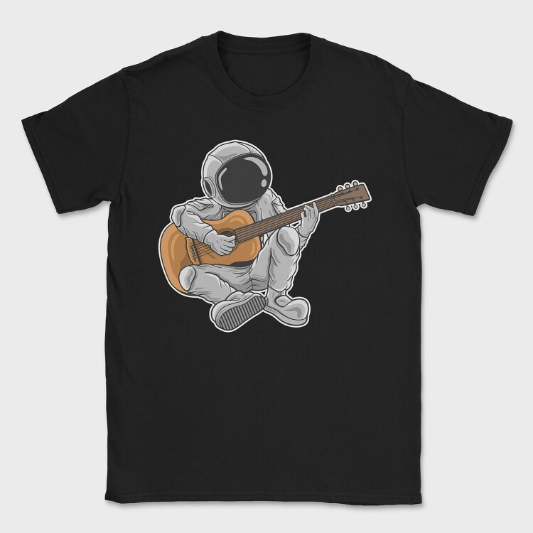 Spacestrum Guitarist, Tricou Barbati (Unisex)