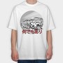 Supra 1, Tricou Oversize Barbati (Unisex)