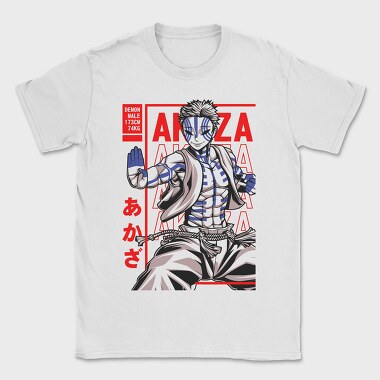 Akaza Demon Warrior, Tricou Barbati (Unisex)