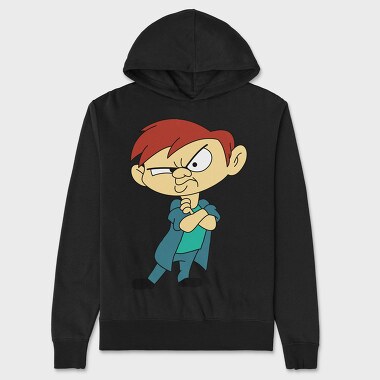 Angry Boy, Hanorac Oversize Barbati (Unisex)