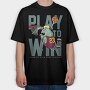 Monster Slam Dunk, Tricou Oversize Barbati (Unisex)