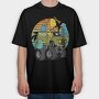 Monster Academy Ride, Tricou Oversize Barbati (Unisex)