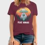 Peace Humans, Tricou Barbati (Unisex)