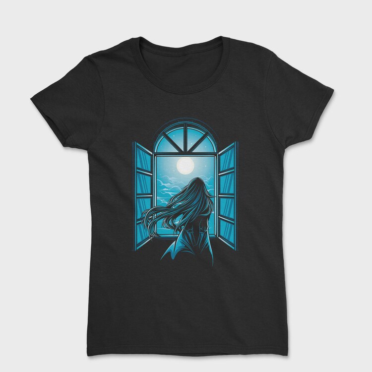 Moonlit Window, Tricou Femei