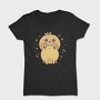 Frog With Pumpkin Kawaii, Tricou Femei