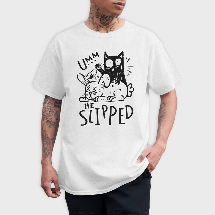 Bunny Funny Cat, Tricou Barbati (Unisex)