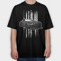 American Pride, Tricou Oversize Barbati (Unisex)