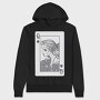 Poker Card, Hanorac Oversize Barbati (Unisex)