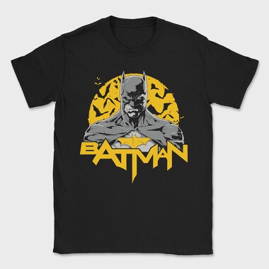 Batman Yellow Batman, Tricou Barbati (Unisex)