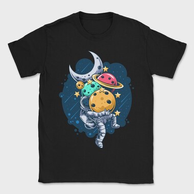 Space Explorer, Tricou Barbati (Unisex)
