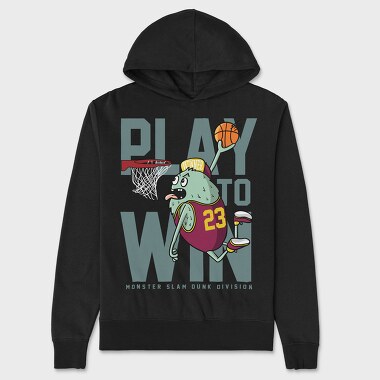Monster Slam Dunk, Hanorac Oversize Barbati (Unisex)