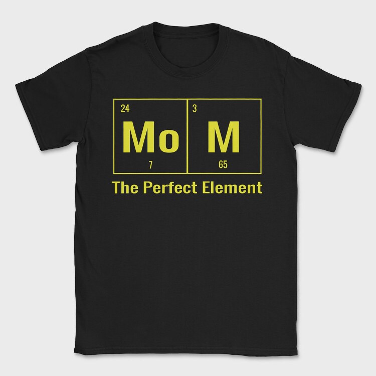 Mo Mom Element, Tricou Barbati (Unisex)