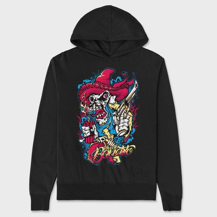 Mexican Bandito, Hanorac Oversize Barbati (Unisex)