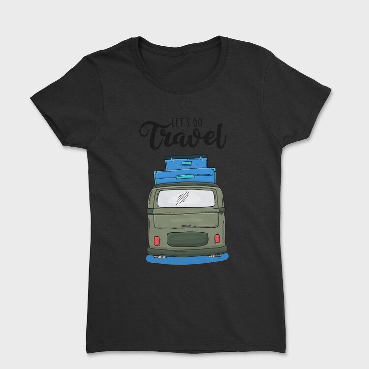 Lets Go Travel Bus, Tricou Femei