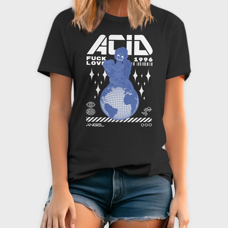 Acid Fuck Love 1, Tricou Barbati (Unisex)