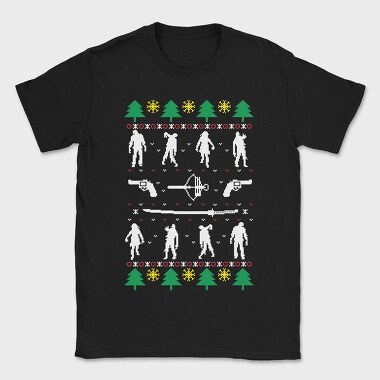 Christmas Tree Snowflakes, Tricou Barbati (Unisex)