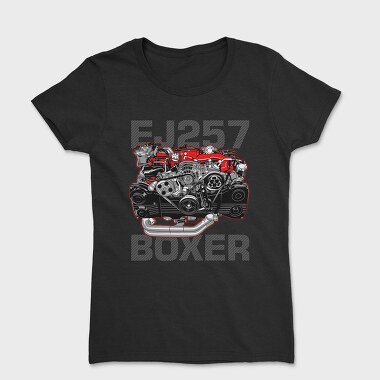 EJ257 BOXER, Tricou Femei