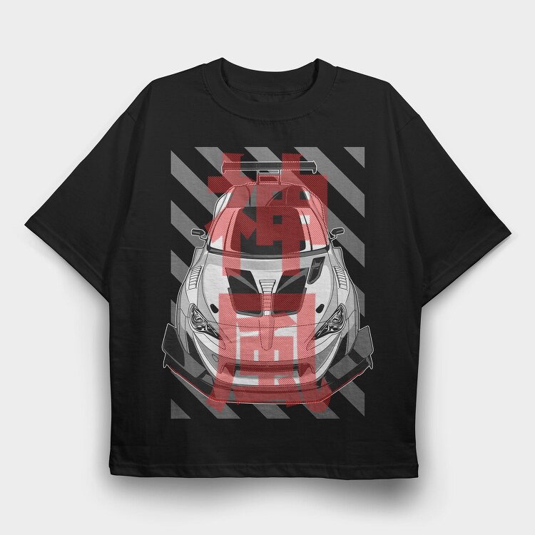 GT86 KAMIKAZE, Tricou Oversize Barbati (Unisex)