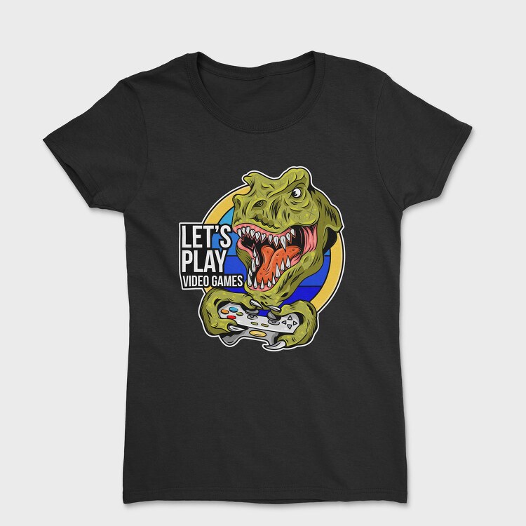 Lets Play Dinosaur, Tricou Femei