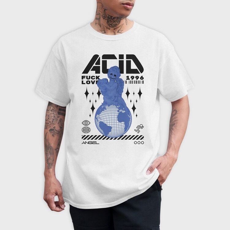Acid Fuck Love 2, Tricou Barbati (Unisex)