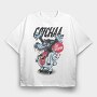 Last Weapon Howl, Tricou Oversize Barbati (Unisex)