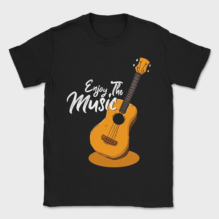 Guitar Music Joy, Tricou Barbati (Unisex)
