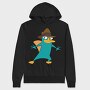 Phineas and Ferb 2, Hanorac Oversize Barbati (Unisex)