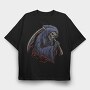 Grim Reaper, Tricou Oversize Barbati (Unisex)