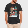 Cat House Christmas, Tricou Barbati (Unisex)