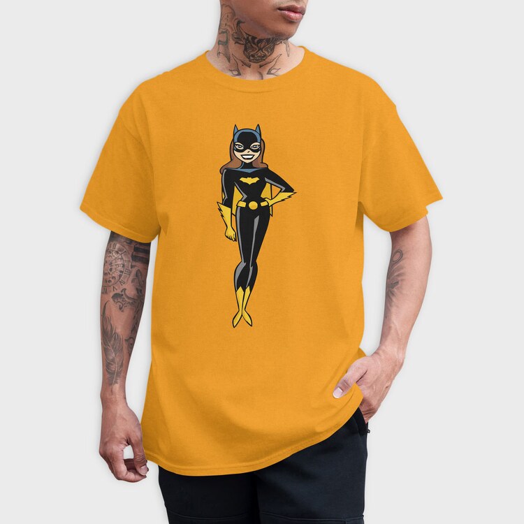 Cartoon Retro Batman 6, Tricou Barbati (Unisex)