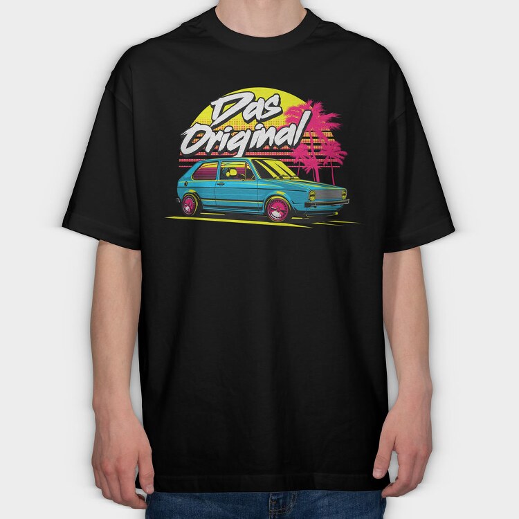 GOLF MK1, Tricou Oversize Barbati (Unisex)
