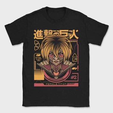Female Titan 2, Tricou Barbati (Unisex)