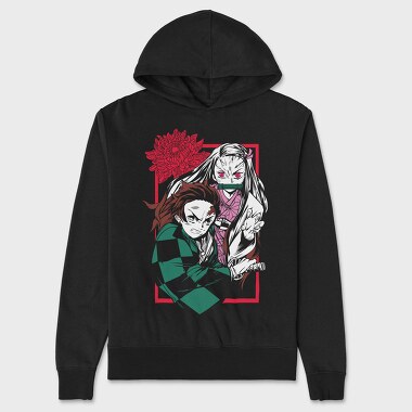 Cherry Blossom Spy, Hanorac Oversize Barbati (Unisex)