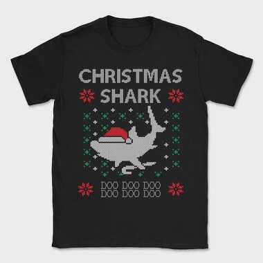 Christmas Shark Sweater, Tricou Barbati (Unisex)