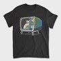 Cat Inside Tv, Tricou Barbati (Unisex)