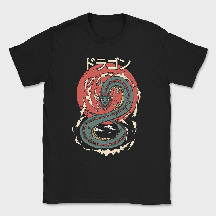 Dragon Sun, Tricou Barbati (Unisex)
