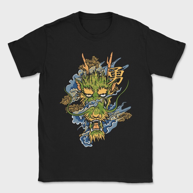 Dragon Roar Courage, Tricou Barbati (Unisex)