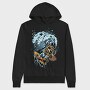Diving Wave Splash, Hanorac Oversize Barbati (Unisex)