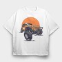 Desert Adventure, Tricou Oversize Barbati (Unisex)